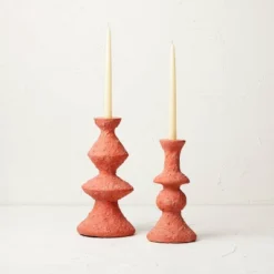 Short Clay Taper Candle Holder Red - Opalhouse™ Designed With Jungalow™ 2 Short Clay Taper Candle Holder Red - Opalhouse™ Designed With Jungalow™ -Opalhouse sale shop GUEST 030eda6c 85df 45b9 bbc4 07bae42656d4 1