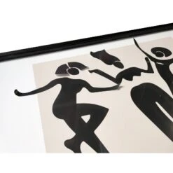 36" X 24" Paper Dolls 3D Collage Framed Art Black - Opalhouse™ Designed With Jungalow™ -Opalhouse sale shop GUEST 03dd1f23 4287 4974 b33d 21223ca74ba2