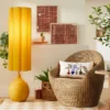 Floor Lamp Yellow Ceramic With Elongated Shade (Includes LED Light Bulb) - Opalhouse™ Designed With Jungalow™ -Opalhouse sale shop GUEST 04050fcf 5380 4576 ab95 025f97872ae3