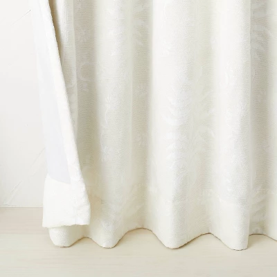 1pc Blackout Palm Frond Chenille Jacquard Window Curtain Panel - Opalhouse™ designed with Jungalow™ 1pc Blackout Palm Frond Chenille Jacquard Window Curtain Panel - Opalhouse™ Designed With Jungalow™ -Opalhouse sale shop GUEST 0432aec4 2acb 4d59 90ee 759950a239c9