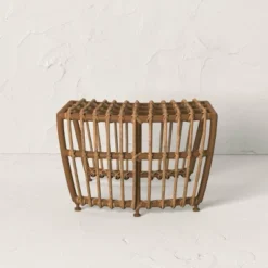 Topanga Club Chair With Ottoman - Blue/Brown - Opalhouse™ Designed With Jungalow™ -Opalhouse sale shop GUEST 048f6de4 390f 4e50 b0fa ab18b80d899e