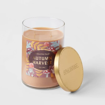 21.5oz Lidded Glass Jar 2-Wick Autumn Harvest Candle - Opalhouse™ 21.5oz Lidded Glass Jar 2-Wick Autumn Harvest Candle - Opalhouse™ -Opalhouse sale shop GUEST 0a0a68a0 9a5b 4161 a788 a9f1dbd78a66