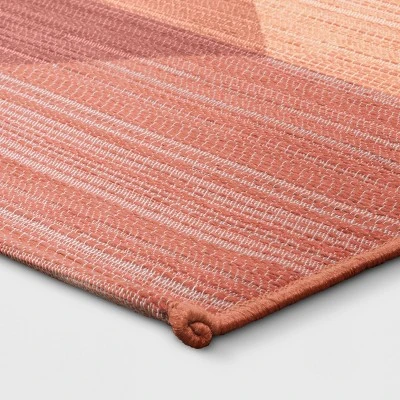 7'x10' Scandi Asymmetrical Rectangular Woven Outdoor Area Rug Bright Peach - Opalhouse™ 7'x10' Scandi Asymmetrical Rectangular Woven Outdoor Area Rug Bright Peach - Opalhouse™ -Opalhouse sale shop GUEST 0e1e992c 65d8 428e 8ce8 91f640f732d3