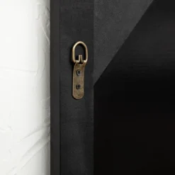 24" X 30" Wood And Brass Wall Mirror Blue - Opalhouse™ Designed With Jungalow™ -Opalhouse sale shop GUEST 12ef76de 299e 48c9 93e5 893293665e16