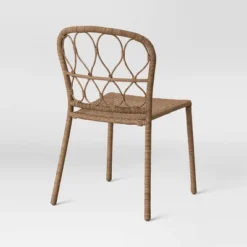 4pc Britanna Wicker Rattan Outdoor Patio Dining Chairs Arm Chairs Brown - Opalhouse™ -Opalhouse sale shop GUEST 13b97cb5 49f0 4bf2 bd04 5d39fffbb634