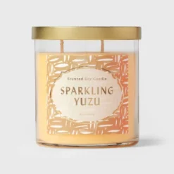Lidded Glass Jar Candle Sparkling Yuzu - Opalhouse™ -Opalhouse sale shop GUEST 18fdf501 b6b7 4c07 9045 290aa3a8a15a