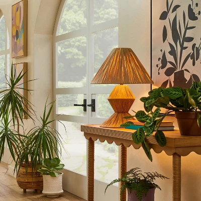 Faux Raffia Table Lamp Brown (Includes LED Light Bulb) - Opalhouse™ designed with Jungalow™ Faux Raffia Table Lamp Brown (Includes LED Light Bulb) - Opalhouse™ Designed With Jungalow™ -Opalhouse sale shop GUEST 1d941111 d27a 410e 8fcf a997535d576d