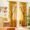 2pk Light Filtering Doorway Embroidery Window Curtain Panels Gold - Opalhouse™ Designed With Jungalow™ -Opalhouse sale shop GUEST 2030c029 c573 4efb bc23 d3f6545698fa