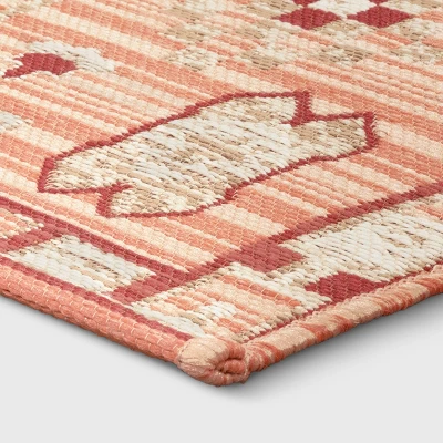5'x7' Tapestry Rectangular Woven Outdoor Area Rug Red/Pink - Opalhouse™ 5'x7' Tapestry Rectangular Woven Outdoor Area Rug Red/Pink - Opalhouse™ -Opalhouse sale shop GUEST 31057f82 e197 406a bdd0 f839d1cf693f