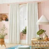 1pc Blackout Palm Frond Chenille Jacquard Window Curtain Panel - Opalhouse™ Designed With Jungalow™ -Opalhouse sale shop GUEST 3a076dd8 e03c 4eff 9655 f6d3179af820