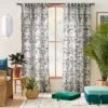 1pc 50"x84" Light Filtering Limu-Limu Leaf Jacquard Curtain Panel Gray - Opalhouse™ Designed With Jungalow™ 4 1pc 50"x84" Light Filtering Limu-Limu Leaf Jacquard Curtain Panel Gray - Opalhouse™ Designed With Jungalow™ -Opalhouse sale shop GUEST 421dc9b8 44ac 4840 a1f4 2563587244d5