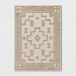 Outdoor Rug Tufted Geo Cream - Opalhouse™ -Opalhouse sale shop GUEST 49e6bb09 0e02 4851 b531 751f7cacccfd