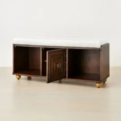 Serra Bench With Cushion - Opalhouse™ Designed With Jungalow™ -Opalhouse sale shop GUEST 4bbee534 ead5 4245 802d 4f0ef7c3811a