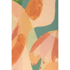 24" X 30" Floral Abstract Unframed Wall Canvas Green - Opalhouse™ Designed With Jungalow™ -Opalhouse sale shop GUEST 4d5882da f689 4d16 b8be 41670020cf58