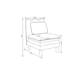 Bencia Slipper Chair Mustard - Opalhouse™ Designed With Jungalow™ -Opalhouse sale shop GUEST 4d80f964 dbda 460c 8ee2 654eb7314d72