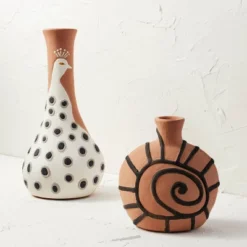 Spiral Shell Terracotta Vase Brown - Opalhouse™ Designed With Jungalow™ 2 Spiral Shell Terracotta Vase Brown - Opalhouse™ Designed With Jungalow™ -Opalhouse sale shop GUEST 5c2b58ed 0b3f 454c 91fa 9f37f0275e13