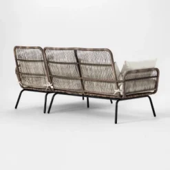 Latigo Patio Sectional Gray/Brown/Linen - Opalhouse™ -Opalhouse sale shop GUEST 5eae43d8 5c64 4cc3 9138 f7a903fdf2b9