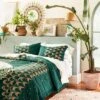 Full/Queen Printed Comforter & Sham Set Teal - Opalhouse™ Designed With Jungalow™ -Opalhouse sale shop GUEST 62c0d119 3b39 4e0a bc51 14fae64ad22e