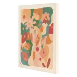 24" X 30" Floral Abstract Unframed Wall Canvas Green - Opalhouse™ Designed With Jungalow™ -Opalhouse sale shop GUEST 763f5edd e763 4bb2 a39f c3a8477b8552