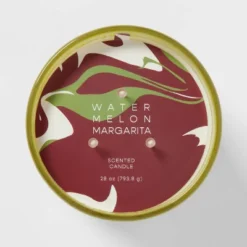 28oz Glass Watermelon Margarita Candle Light Green - Opalhouse™ -Opalhouse sale shop GUEST 7d20bf60 994d 473c 932d e078eea81aa3
