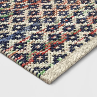 7'x10' Striped Diamond Woven Area Rug Blue - Opalhouse™ 7'x10' Striped Diamond Woven Area Rug Blue - Opalhouse™ -Opalhouse sale shop GUEST 82ec24db b106 403f 86b1 aa756dd82b20