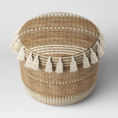 Gemma Pouf Jute Striped/Tassels Natural - Opalhouse™ Gemma Pouf Jute Striped/Tassels Natural - Opalhouse™ -Opalhouse sale shop GUEST 8cc6aff8 d92c 4141 ad0a 7584af628132