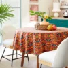 70" Cotton Calling In The Abundance Round Tablecloth With Tassels - Opalhouse™ Designed With Jungalow™ -Opalhouse sale shop GUEST 8f2ca633 6abf 41e0 bc9a f8d11471c037