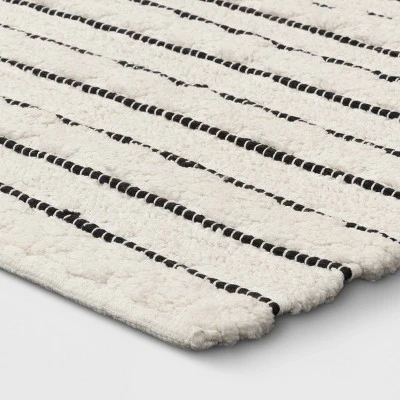 Striped Bath Rug White/Black - Opalhouse™ Striped Bath Rug White/Black - Opalhouse™ -Opalhouse sale shop GUEST 8feb9147 02e8 4bbb 91dd 85762964ea9b