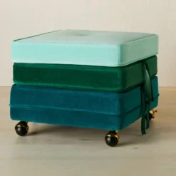 Marin Stackable Pouf With Casters - Opalhouse™ Designed With Jungalow™ -Opalhouse sale shop GUEST 9021f050 cd48 4a39 99ce ff3529715dfb