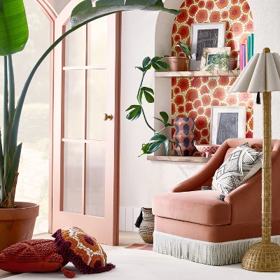 Penelope Flower Wallpaper Fiesta Coral - Opalhouse™ designed with Jungalow™ Penelope Flower Wallpaper Fiesta Coral - Opalhouse™ Designed With Jungalow™ -Opalhouse sale shop GUEST 993453fc 4b89 4f2d 96f6 f01346e01cde