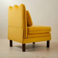 Bencia Slipper Chair Mustard - Opalhouse™ Designed With Jungalow™ -Opalhouse sale shop GUEST a0cf3891 5fcb 4e49 b2aa 64b42fb9e215