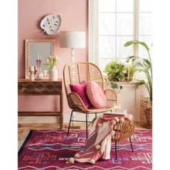 Lily Rattan Armchair With Metal Legs - Assembly Required - Opalhouse™ -Opalhouse sale shop GUEST a6603c6a fe9a 4b41 a3f9 40ad3c0aa77c