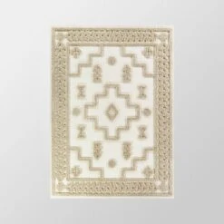 Outdoor Rug Tufted Geo Cream - Opalhouse™ -Opalhouse sale shop GUEST a7e5d6af 4855 4790 9c68 5d585cfbfbb6