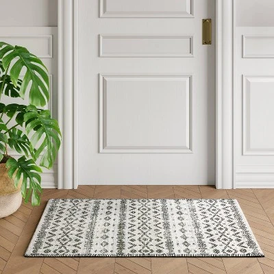 Diamond Printed Accent Aztec Rug Black - Opalhouse™ Diamond Printed Accent Aztec Rug Black - Opalhouse™ -Opalhouse sale shop GUEST a8094552 b614 4b2c b15a c70336ac6a54
