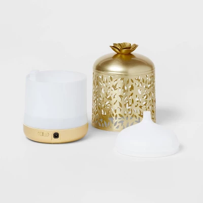 200ml Metal Flower Cutout Color-Changing Oil Diffuser Gold - Opalhouse™ 200ml Metal Flower Cutout Color-Changing Oil Diffuser Gold - Opalhouse™ -Opalhouse sale shop GUEST b9b269cd e820 40df bd2c 947cbcaca05e