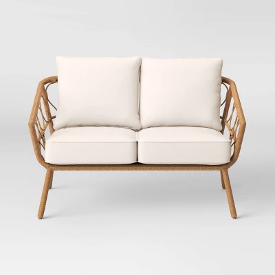 Britanna Patio Loveseat, Outdoor Furniture - Natural - Opalhouse™ Britanna Patio Loveseat, Outdoor Furniture - Natural - Opalhouse™ -Opalhouse sale shop GUEST bacb2cde 07dd 4449 8644 cad191eecb84