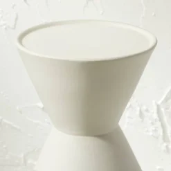 Ceramic Plant Pedestal White - Opalhouse™ Designed With Jungalow™ -Opalhouse sale shop GUEST bcde8818 cb70 4664 af21 d59f34f7aa8d