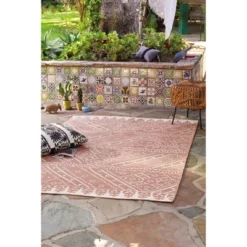 Royal Stripe Outdoor Rug - Opalhouse™ -Opalhouse sale shop GUEST bdb24175 068d 4411 b777 bacecbc0f6e4