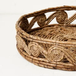 Swirl Woven Tray - Opalhouse™ Designed With Jungalow™ -Opalhouse sale shop GUEST bf0941ae a0b9 43f5 9f5a 913f624e70ff