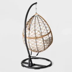 Britanna Patio Hanging Egg Chair - Natural - Opalhouse™ -Opalhouse sale shop GUEST c4bd566e 91c6 4884 8a0e b0fad9b51e63
