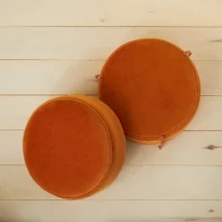 Olivia Round Pouf Rust - Opalhouse™ Designed With Jungalow™ -Opalhouse sale shop GUEST c9dd8b4f 6724 4b6d b4cd 58d229a78600