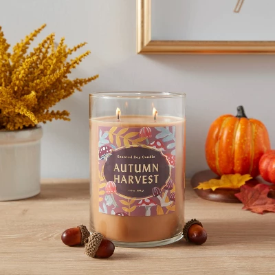 21.5oz Lidded Glass Jar 2-Wick Autumn Harvest Candle - Opalhouse™ 21.5oz Lidded Glass Jar 2-Wick Autumn Harvest Candle - Opalhouse™ -Opalhouse sale shop GUEST d493f41a 53f3 49af 851d 75c34df8924a