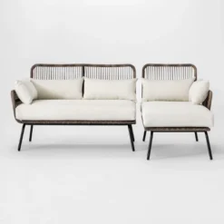 Latigo Patio Sectional Gray/Brown/Linen - Opalhouse™ -Opalhouse sale shop GUEST d4b1765d 3cc1 40d8 be28 d2caf30cb830