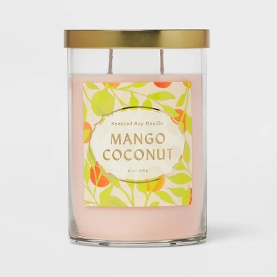 Glass Jar Mango Coconut Candle - Opalhouse™ Glass Jar Mango Coconut Candle - Opalhouse™ -Opalhouse sale shop GUEST d5df7935 c4d2 412c 8399 c3cca94db9a0