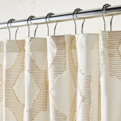 In The Name of Love Clipped Shower Curtain White - Opalhouse™ designed by Jungalow™ In The Name Of Love Clipped Shower Curtain White - Opalhouse™ Designed By Jungalow™ -Opalhouse sale shop GUEST e58e8e5c a650 4b62 8274 c84d6a7d8f53