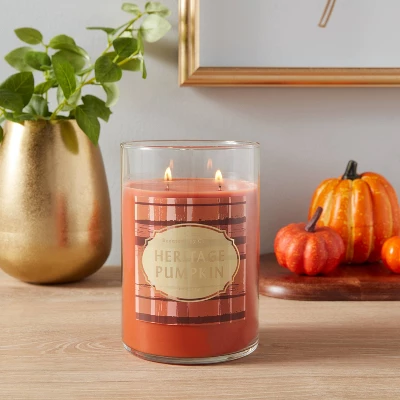 21.5oz Lidded Glass Jar 2-Wick Heritage Pumpkin Candle - Opalhouse™ 21.5oz Lidded Glass Jar 2-Wick Heritage Pumpkin Candle - Opalhouse™ -Opalhouse sale shop GUEST e76bc6ab 01dc 4de5 a006 5327b25e4b32