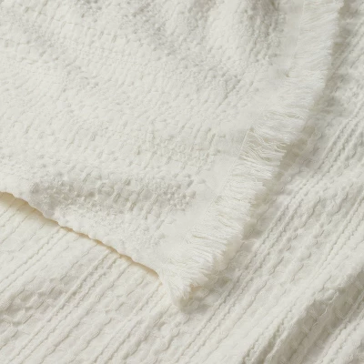 Waffle Weave Bed Throw White - Opalhouse™ designed with Jungalow™ Waffle Weave Bed Throw White - Opalhouse™ Designed With Jungalow™ -Opalhouse sale shop GUEST eb61299b ccff 4e2a b5d6 2c33a803ee3a